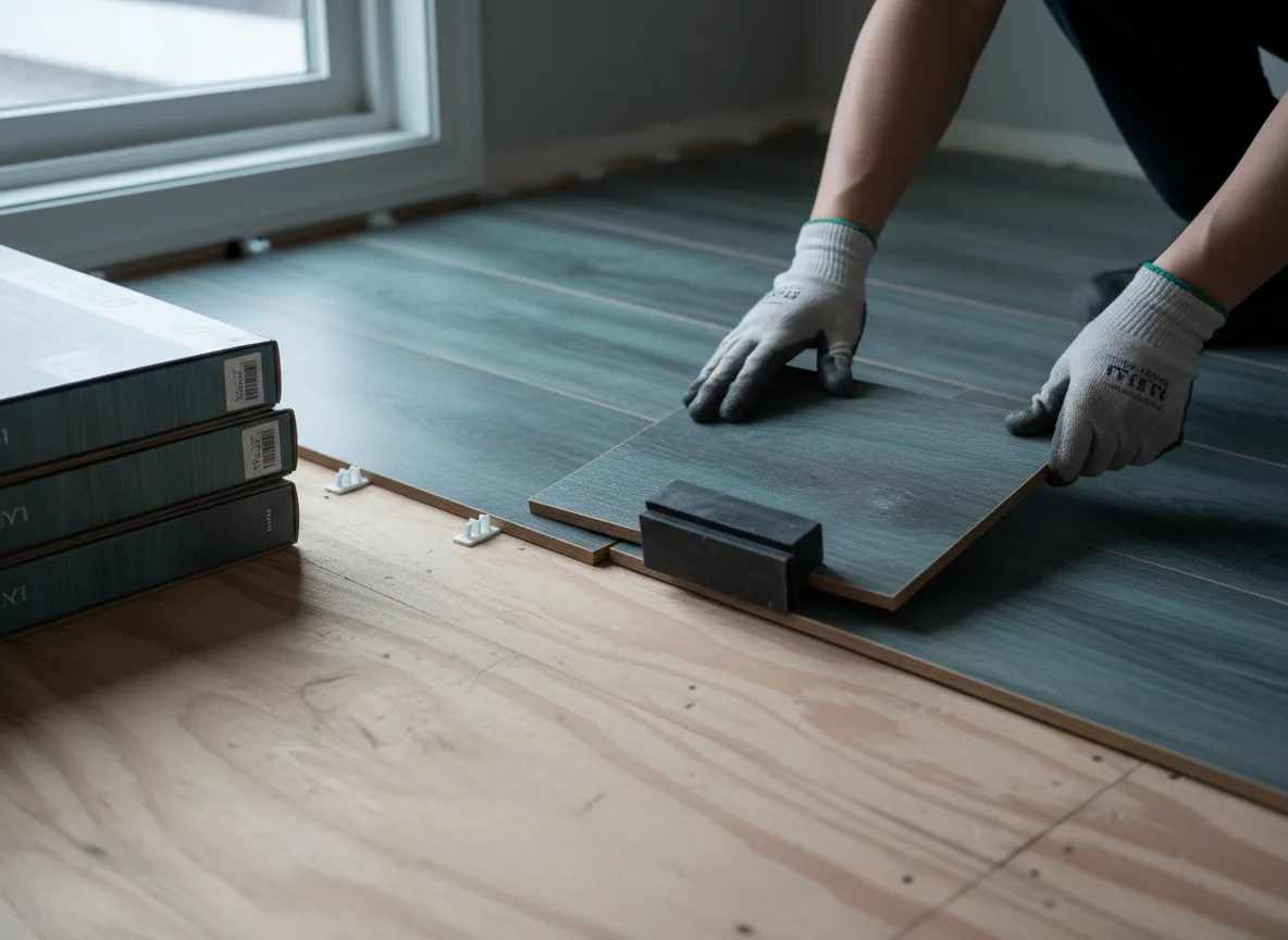 Luxury Vinyl Plank Installation company in Oakford, IL